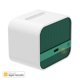 qingping Air Quality Monitor, Compatible with Apple HomeKit, Wi-Fi Connection, Can Detect Indoor CO2, PM2.5, PM10, Temperature, Humidity