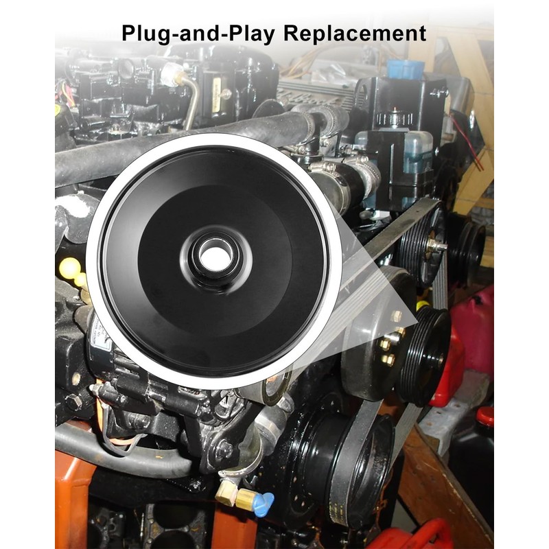 Power Steering Pump Pulley Fit for MerCruiser 4.3 5.0 5.7