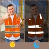 Rhino Hit High Visibility Safety Vest - Reflective Breathable Mesh