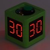 Cube Timer 1.4in 4 Sided Digital Shot Countdown Stopwatch for