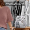 THE ART BOX Medium Weight 100% Cotton Waffle Fabric –