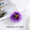 Haomye 5PCS Flower Hair Clip Boho Chrysanthemum Hairpin Hawaiian Floral