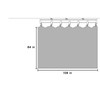 Room Divider Blackout Curtains Flexible Sliding Tracks Sets Ceiling Mounted