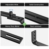 HFHOME 6PCS Adjustable Planter Box Brackets, Brackets for Window Boxes