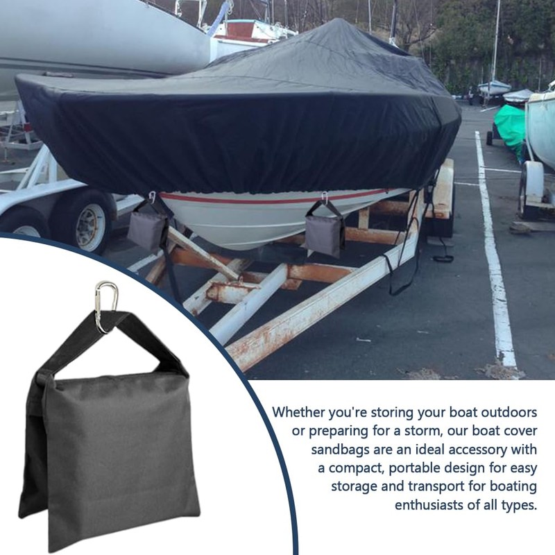 Boat Cover Sand Bag - Marine Grade Mooring Kit Boat