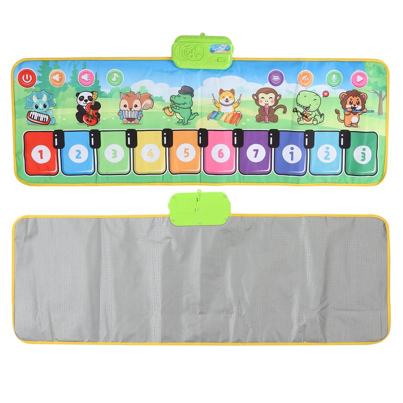 Kids Musical Mat Educational Folding Portable Toddlers Music Floor Keyboard