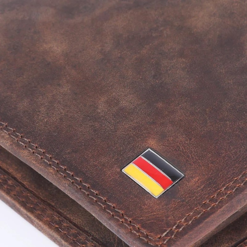Hodalump Genuine Leather Men's Wallet in Gift Box with RFID