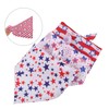 VILLFUL 3PCS Dog Bandanas Adjustable Triangle Scarf with Adorable Star