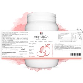 Annurca Plus Hair | 360 Capsules | Dietary Supplement | For Beautiful and Strong Hair | With Vitamins and Minerals | Italian Product