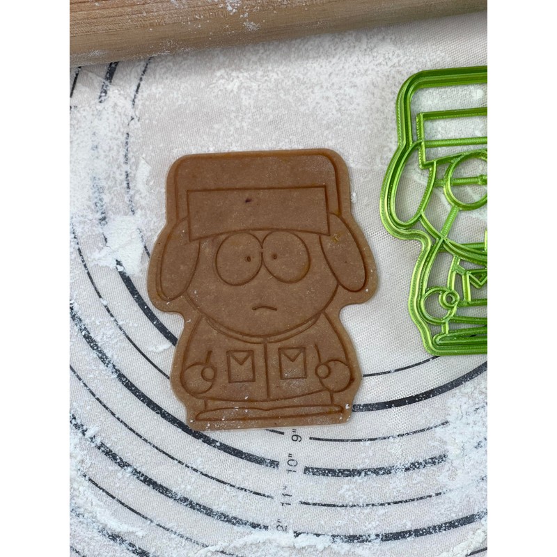 Kyle Broflovski Cookie Cutter & Mold 4-Inch-Scale Produced by 3D