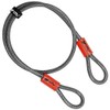 BV 4FT Security Steel Cable, Double Looped Flex Lock Cable