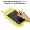LCD Writing Tablet Children's Cartoon Electronic Writing Board Scrapable Graffiti