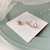 Star Earrings for Women Moon and Star Earrings Cute Mismatched