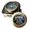 Gift for Grandson Brass Compass Engraved Quote | Memory Present