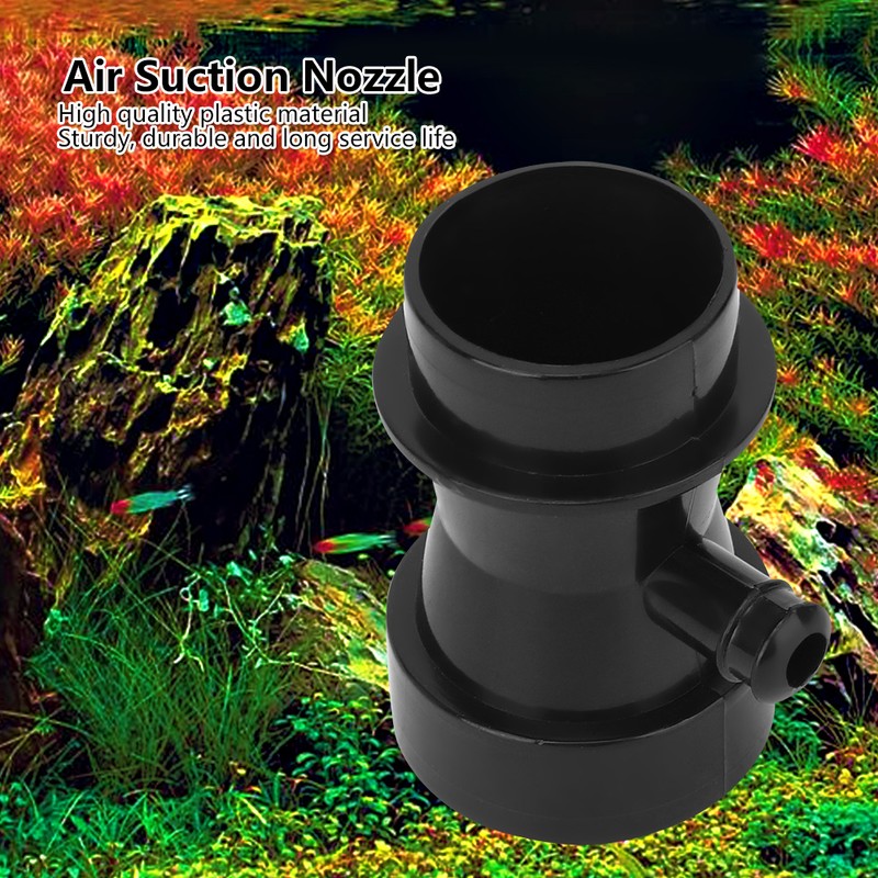 Plastic Black Aquarium Protein Skimmer Separator Venturi Tube DIY Air