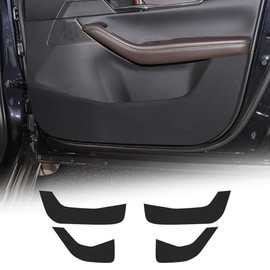 Juego de 4 alfombrillas antipatada para puerta de coche para Mazda CX-30 2020-2025, protector de puerta interior, antisucio, anticolisión, accesorios (grano de lichí)