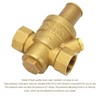 1pc Brass Adjustable Water Pressure Reducing Regulator Valve Thread DN15
