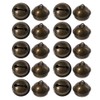YYlingx 20 Pcs Vintage Jingle Bells - 22mm Antique Copper-Toned