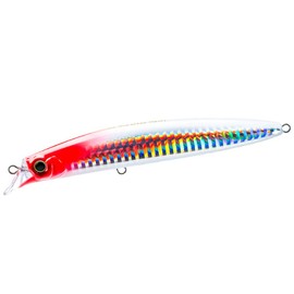 DUEL HARDCORE Lure, Lipless Minnow, Hardcore Middiver (F), 4.5 inches (115 mm), Weight: 0.6 oz (18 g) F1192-HRH - Red Head Chivas Hirasuzuki