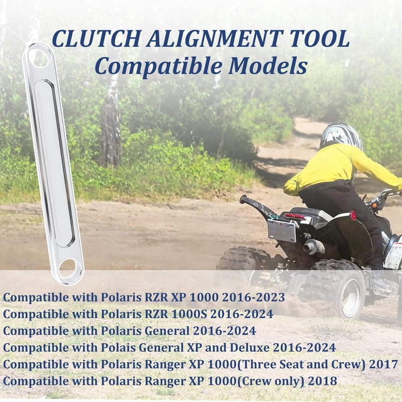 RUB0B0SHOP Transmission Shaft Aluminum Clutch Alignment Tool Replacement for Polaris