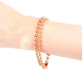 Double Strand Copper Bracelet – 15 Inch Pure Copper Jewelry for Men and Women – Natural Wellness Gift Idea