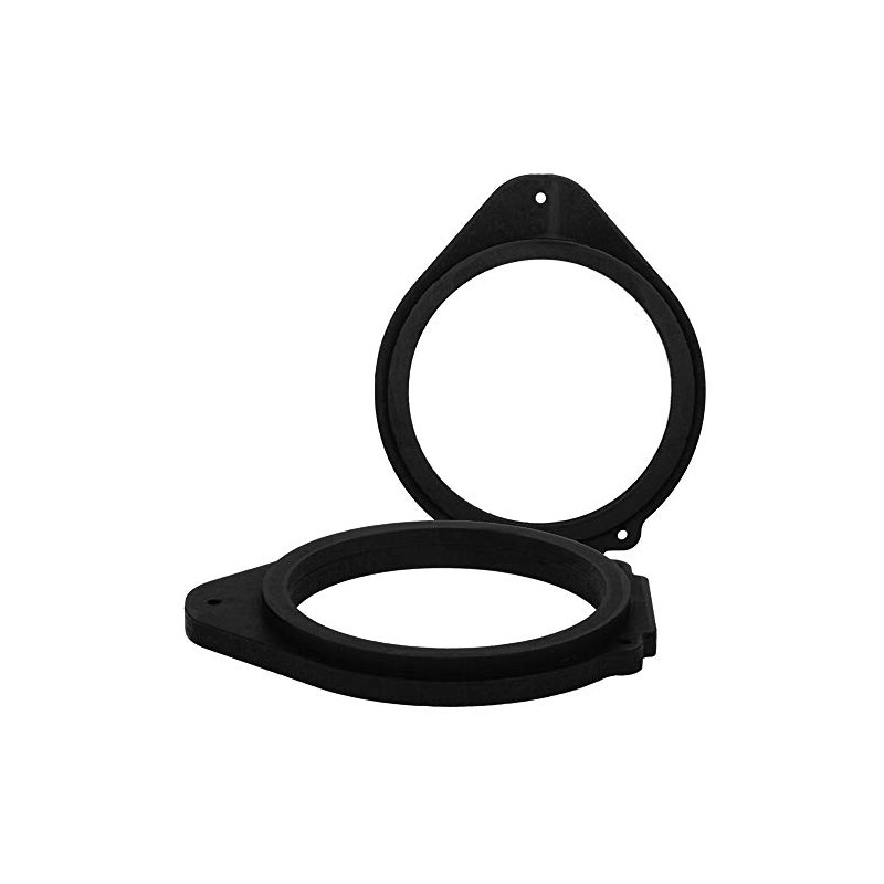 [1 Pair] 165 mm MDF Speaker Rings Compatible with Opel