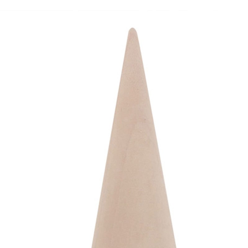 Moofey Ice Cream Cone Mold Reusable Wooden Krumkake Roller Cone