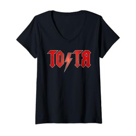 Womens Totr Meme Russian Brainrot Aesthetic V-Neck T-Shirt