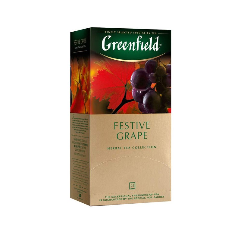 Greenfield Festive Grape Herbal Tea Fruit & Herbal Collection 25