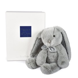Histoire d'ours Preppy Chic HO3138 30 cm Grey Rabbit Plush Toy