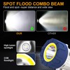 YIERBLUE Rechargeable Spotlight Floodlight Combo High High Lumen LED, IP67