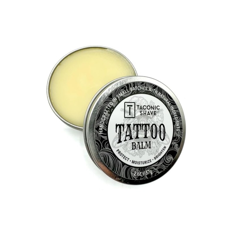 Taconic Bálsamo para tatuajes ultrahidratante: curación totalmente natural para tatuajes
