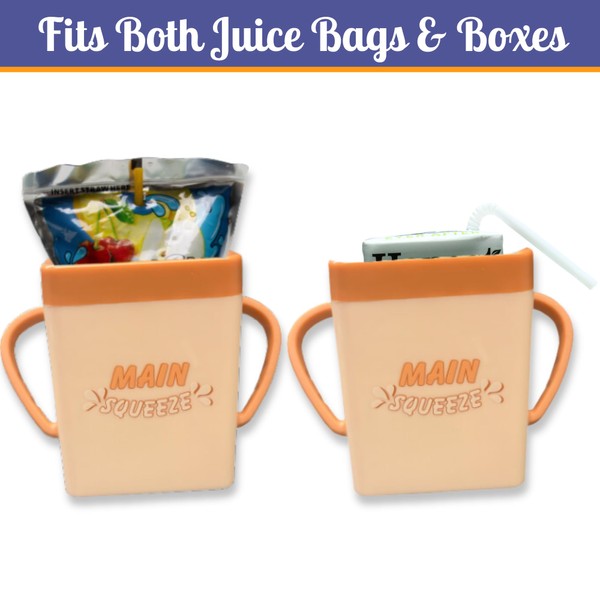 Mommy's Helper Juice Pal Insulated Juice Box Holder, Keeps Drinks