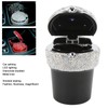 StylishCar Ashtray, Smokeless Container with LED Indicator Light - Universal,