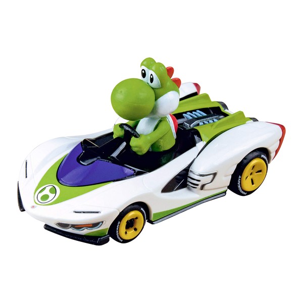 Carrera 64183 Mario Kart P-Wing Yoshi 1:43 Scale Analog Slot