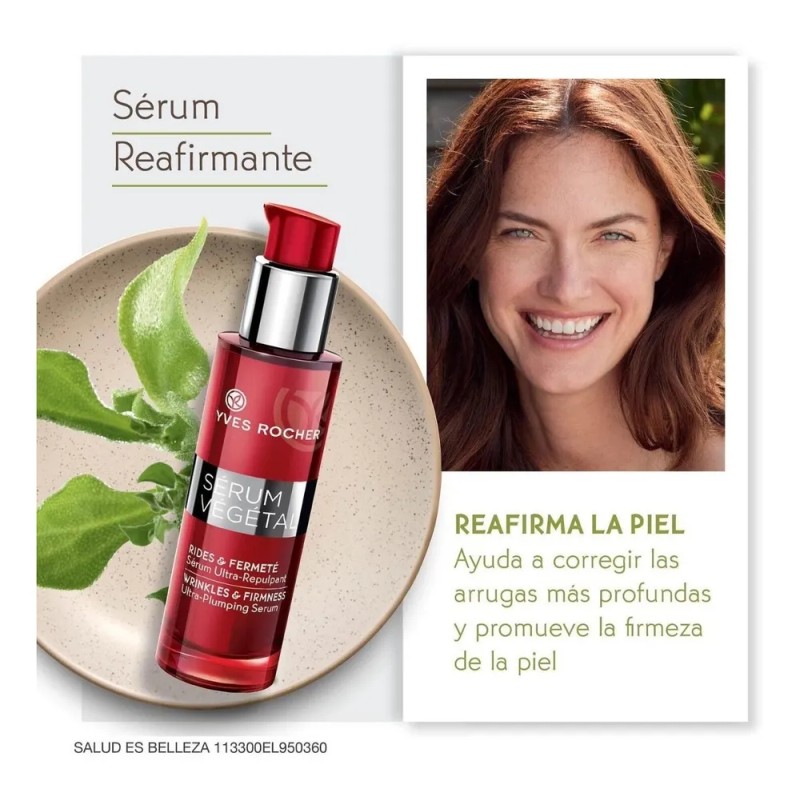 Yves Rocher Serum Facial Reafirmante Antiarrugas