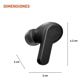 Auriculares in-ear inalámbricos JBL Wave 200TWS JBLW200TWS black