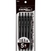 Pentel XBLN125-A5 Gel Ink Ballpoint Pens, EnerGel S, 0.5mm, Black,