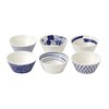 Royal Doulton Pacific Tapas Bowls, 4.3-Inch, Blue, Set of 6,Blue