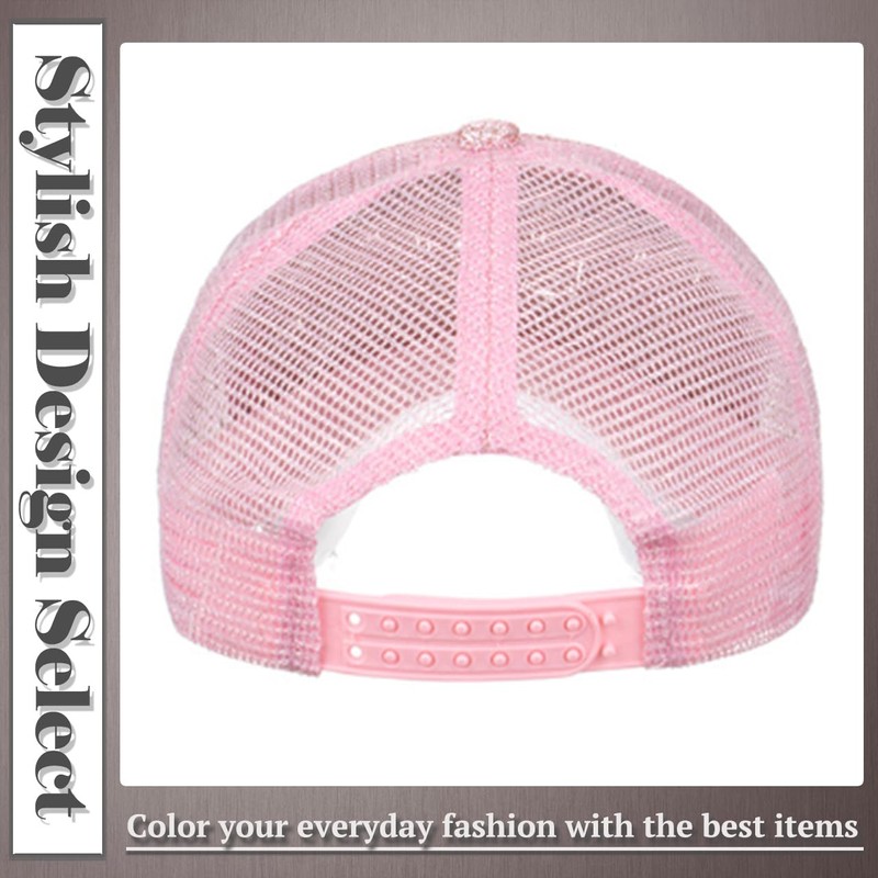 One Limitation CP293 Glitter, Mesh, Casual Cap, Hat, Outdoor, Fashionable,