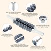 Double Row Muscle Roller Stick for Muscles Deep Tissue，with one-Piece