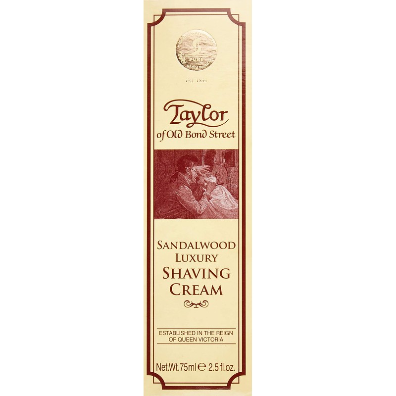 Taylor of Old Bond Street 75ml Sandalwood Shaving Cream Tube