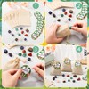 Kaisibum Set of 14 Lucky Stones, Colourful Muggle Stones with