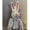 Blue Sky Clayworks Sitting "NIBBLE BUNNY" EASTER RABBIT FIGURINE Ceramic
