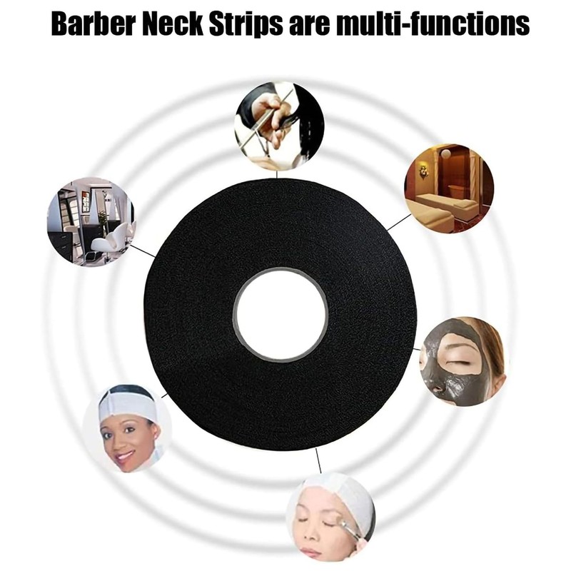 Gabri Professional Barber Neck Strips,5 x 100 Rolls Pack -