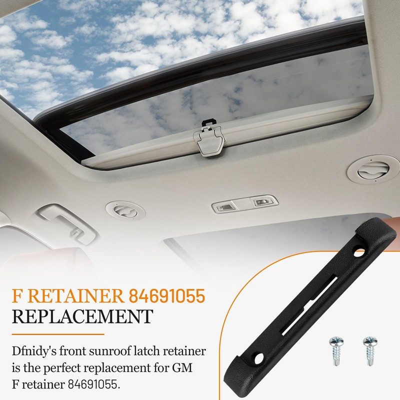Dfnidy Front Moonroof Latch Retainer 84691055 fits for Chevy Traverse