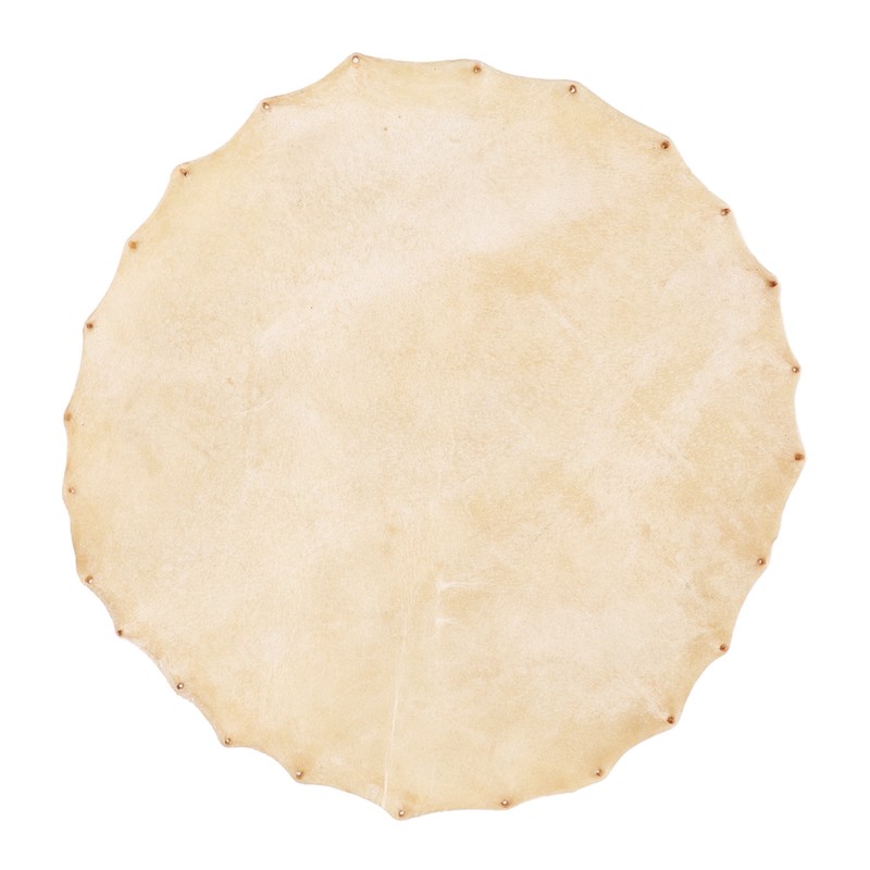 Goatskin Drum Head for Bongo Shaman Drums Djembe Replacement Parts