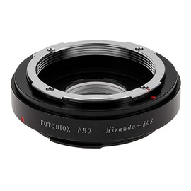 Fotodiox Pro Lens Mount Adapter, for Miranda (MIR) Lens to Canon EOS EF Mount DSLR Camera Body
