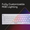 Higround Crystal Opal Basecamp 65% Mechanical USB Wired Gaming Keyboard,