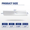 BWE Stainless Steel Plate Faucet Cover Deck Plate 10 Inch